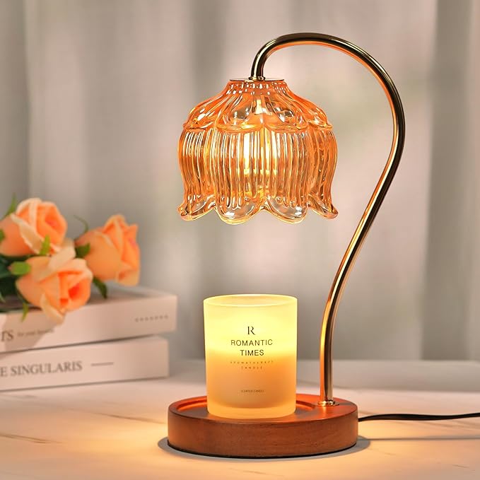 Lotus Light, Cozy Nights: Why the Funistree Dimmable Candle Warmer Lamp Is the Game-Changer Your Home Didn’t Know It Needed