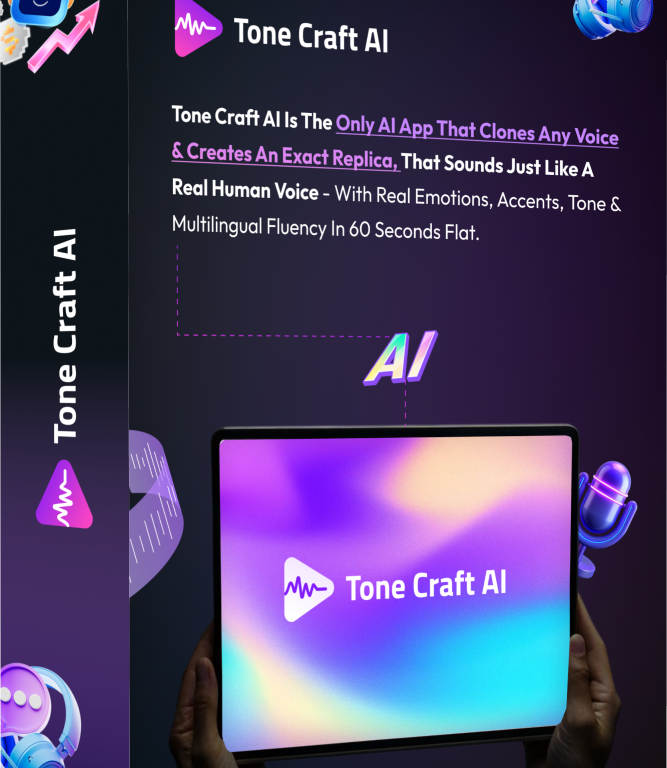 Clone, Create, and Cash In: My Wild Ride with Tone Craft AI’s Human Voice Revolution