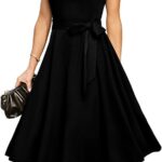 A Spin Through Time: My Real-Life Take on the DRESSTELLS Women's Cocktail Dress (2025 Edition)