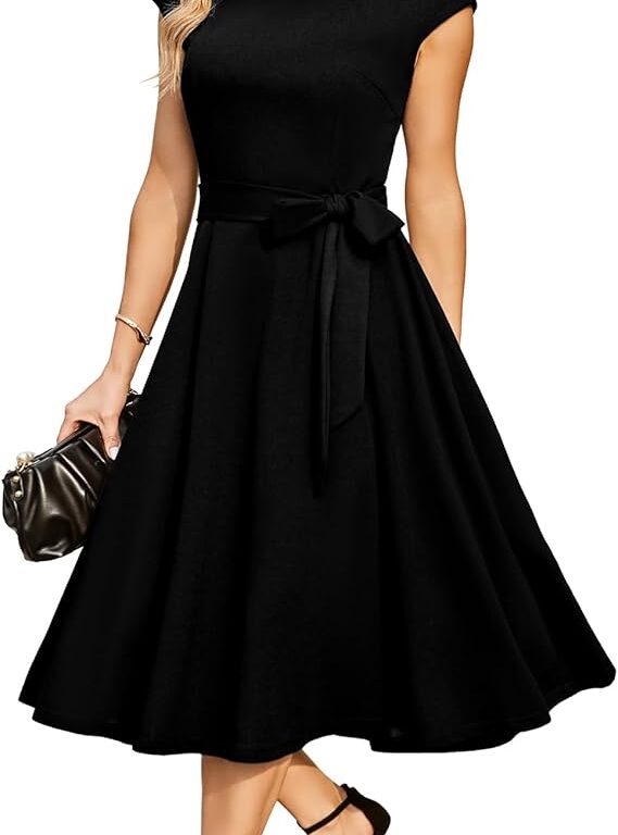 A Spin Through Time: My Real-Life Take on the DRESSTELLS Women's Cocktail Dress (2025 Edition)