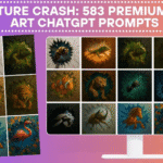 Creature Crash Review: Unlock 583 Premium 3D Animal Wall Art Prompts