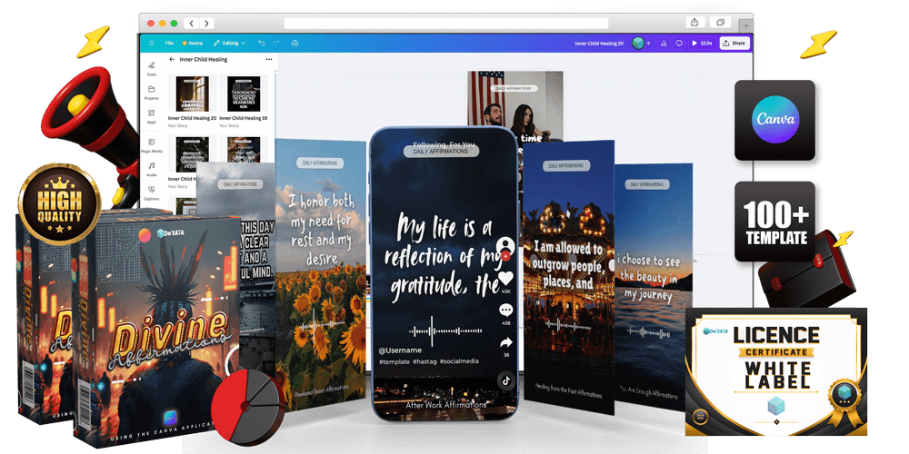 Divine Affirmation Video PLR Bundle Review: Create, Customize, and Profit Easily