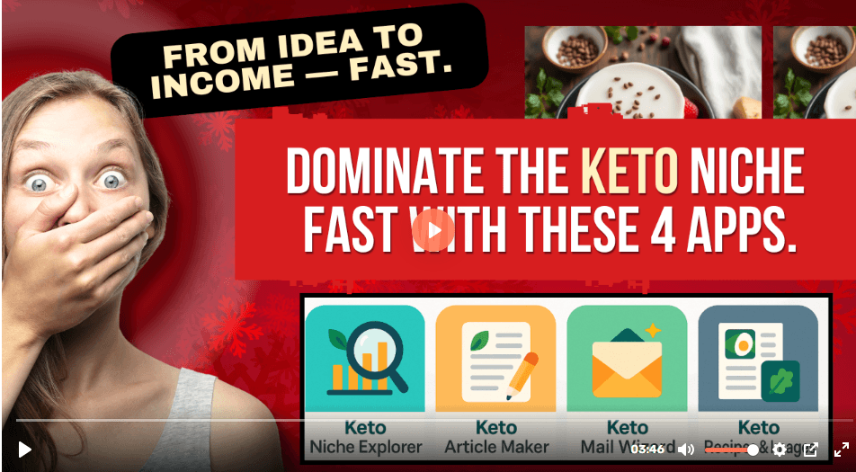 Ketopreneur AI Review: Create and Resell Keto Content Effortlessly