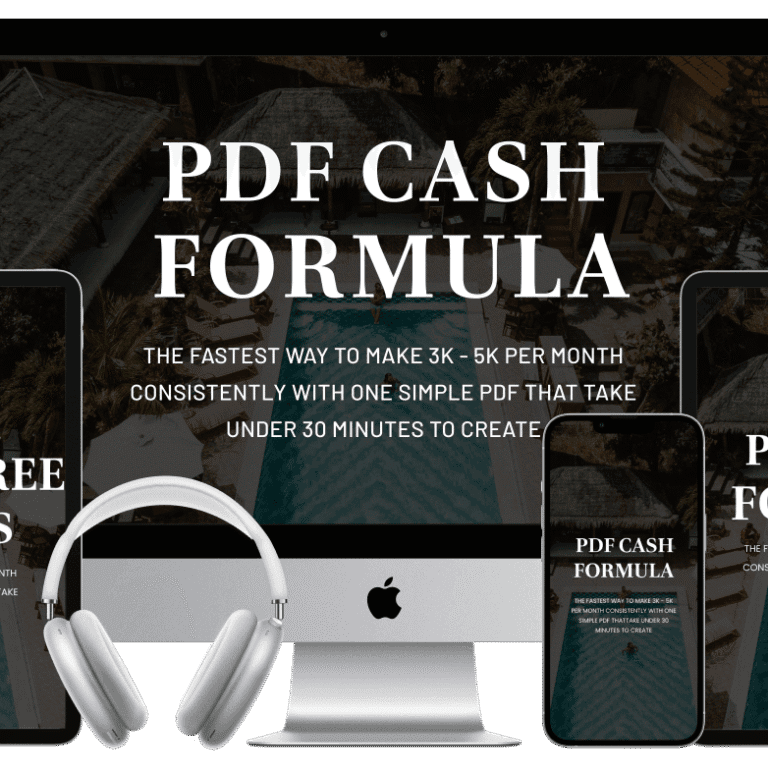 Is PDF Cash Formula Legit? Honest Review & Bonuses Explained