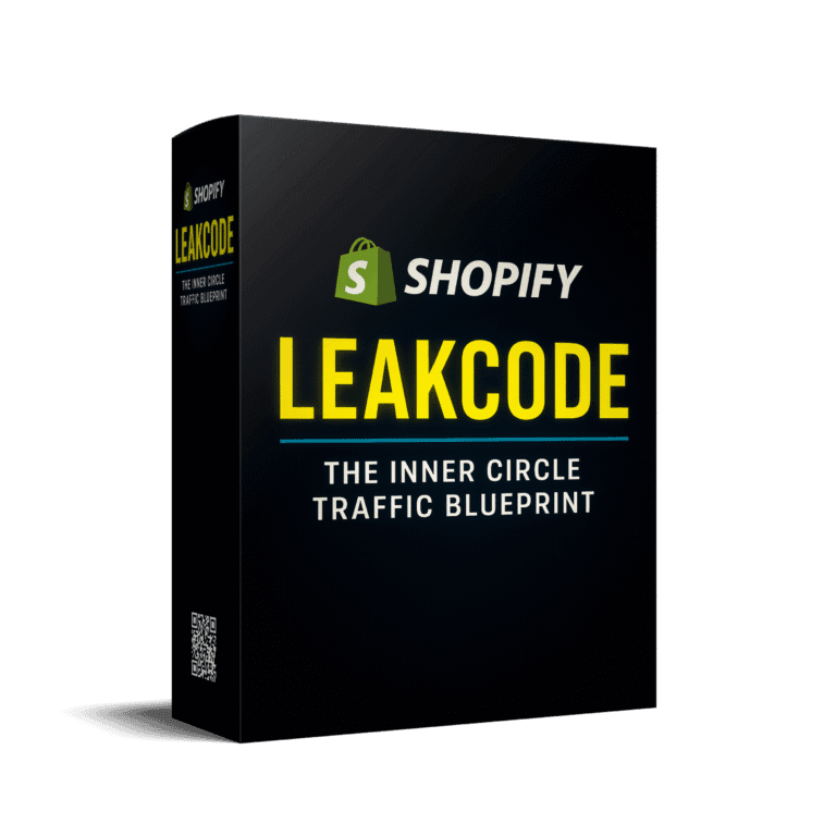 Shopify LeakCode: The Best Traffic Blueprint for Serious Shopify Sellers