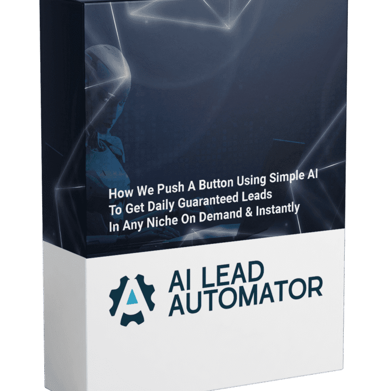 AI Lead Automator: The Ultimate Tool for On-Demand Leads and Recurring Income