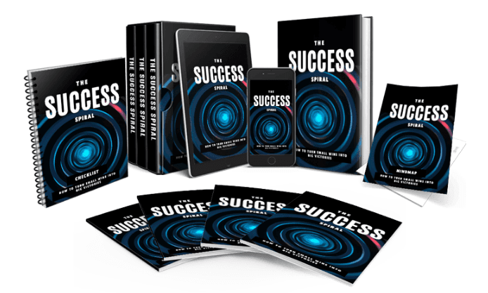 The Success Spiral PLR Review: High-Quality Done-For-You Product for Self-Help Marketers