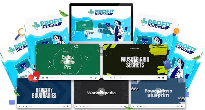ProfitWellness Review: Beginner-Friendly Health Courses and eBooks with PLR License