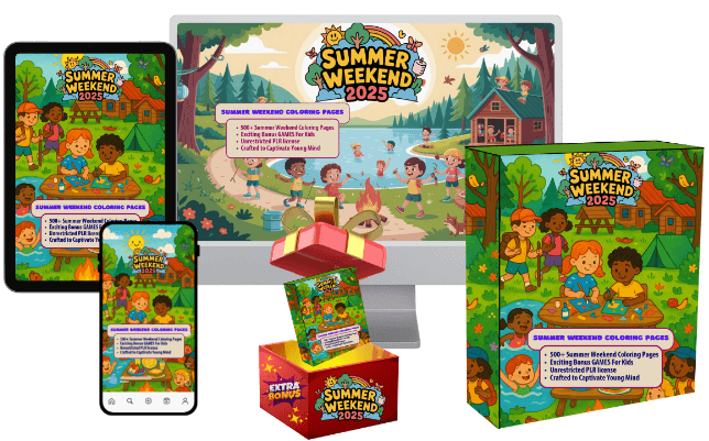How the Summer Collection of 500+ FANTASY Coloring Pages Can Boost Your Online Income