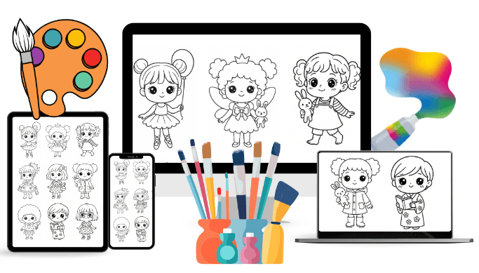 Tiny Tints: Fashion Fun PLR Review – Create & Sell Cute Kids’ Fashion Coloring Pages